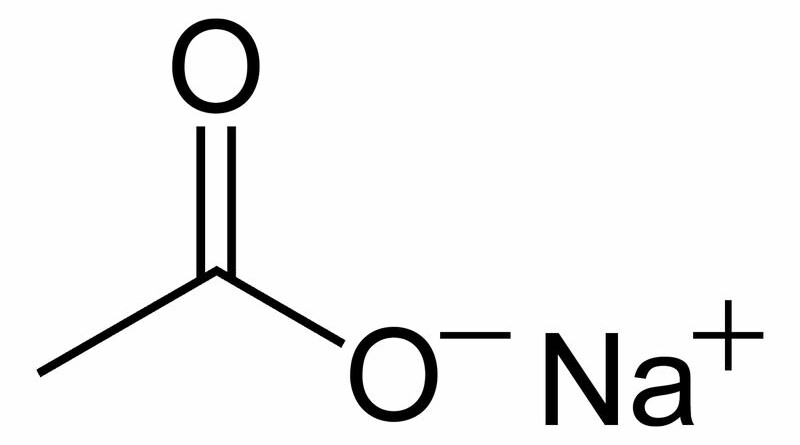 E262 - natriumacetaat