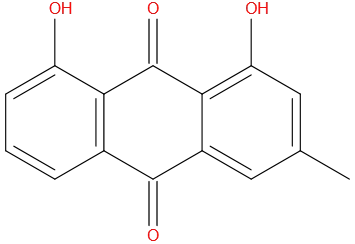 chrysophanol - geel