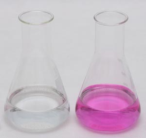 Kleuromslag fenolftaleïne
